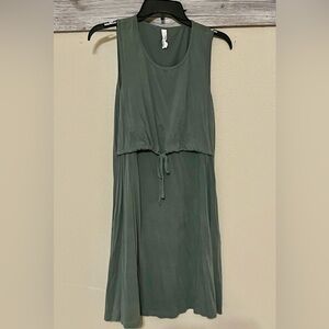Latched Mama Sleeveless Drawstring Nursing/Maternity Dress
